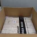 Washable Area Rug 8x10, Large Soft Rugs for Living Room Vintage Beige Carpet 8x10 Area Rugs for Bedroom Dining Room Non-Slip Stain Resistant Under Table Rug