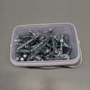 Party Animals 1/2 x 3-1/2 Inch Wedge Anchor, 50 PCs Zinc-Plated Industrial Anchor Bolts for Cement, Concrete