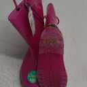 Kid's Pink Sparkly Light Up Boots Size 1