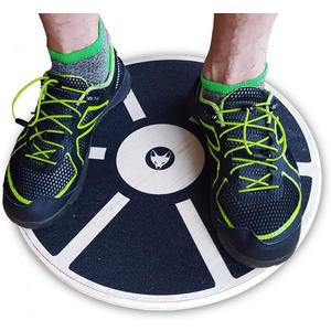 Fitaboo Wood Wobble Board (16")  Includes CARRY BAG for protection  Balance Trainer  Wood  Rounded Smooth Edges  Balance Board Stability Trainer
