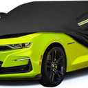 Waterproof Car Covers for 2010-2023 Chevy Camaro(Black) Custom Heavy Duty Waterproof All Weather Protection Outdoor