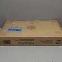 Linon Zeke Walnut Solid Wood Backless Round Counter Stool with 24 Inch Seat Height