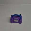 NuLink Balloon Pump Electric Portable Dual Nozzle Air Pump for Balloons Blower Pump Inflator for Decoration, Birthday Party [110V~120V, 600W, Purple]