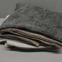 MIULEE Pack of 4 Couch Throw Pillow Covers 22x22 Inch Neutral Soft Decorative Chenille Pillow Covers Farmhouse Boho Accent Cushion Covers for Mid Century Modern Spring Decor Sofa Bedroom Living Room