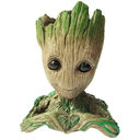 VC Flower Pot, Green, One-Size (Polyvinyl Chloride, 16x14x13 cm)