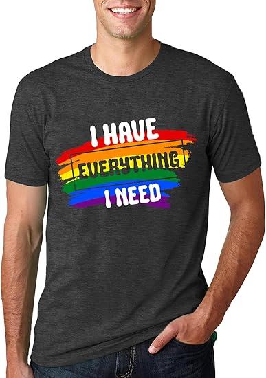 Pride Rainbow Flag Shirt for Couples LGBTQ Pride T Shirt Funny Cute Gay Lesbian Letter Print Short Sleeve Tops, Medium 