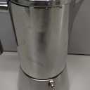 LAOION Stovetop Espresso Maker, 6Cup 10 oz Moka Pot, Stainless Steel Cuban and Italian Coffee Maker for Cafetera Cubana, Greca De Cafe Induction Stovetop Compatible, Coffee Gift for Home Travel