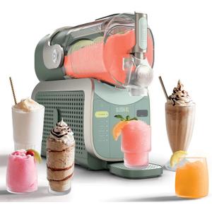 Ninja SLUSHi XL Smart Frozen Drink Maker, 10+ Servings, Green, FS601GN