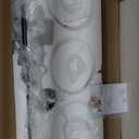 Black Bathroom Vanity Light Fixtures: Vanity Lighting Fixtures over Mirror 23.4 inch with Milky White Frosted Glass, 3-Lights Farmhouse Vintage Vanity Lighting Bathroom Wall Light, (Exclude Bulb)