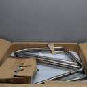 VEVOR Service Cart, 3 Layers Stainless Steel Utility Rolling Cart with Drawer, Lockable Wheels, Ideal for Laboratory, Hospital, Dental Use (22.24"D x 39.17"W x 17.91"H)