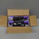 Rechargeable Black Light, Battery Powered Blacklight, Cordless 395nm Ultraviolet Flood Light for Neon Glow Party,Halloween,Body Paint,2 Packs