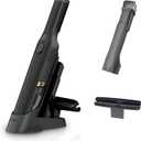 Shark WANDVAC Cordless Hand Vac, Lightweight, Versatile and Portable at 1.4 lbs., Powerful Suction for Pet Hair, Charging Dock, One-Touch Empty for Car & Home, Duster Crevice Tool, Black, WV201BK