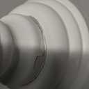 Farmhouse Rustic Candle Holder for Pillar Candle, Vintage White Wooden Pillar Candle Holder, Vintage Candlestick Holder for Dining Table, Coffee Table, Or Any Table Top (1Piece, 4.7" x 4.7" x 16")