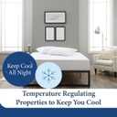 Cosy House Collection Luxury Mattress Protector - Blend of Rayon Derived from Bamboo - Master Bedroom Essentials - Ultra Soft Comfort, Stays Cool & Quiet - Premium Fitted Sheet Style (King) White