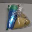 Glow in The Dark Beer Pong Set,Light up Beer Pong Cups for Indoor Outdoor Nighttime Competitive Fun,22 Glowing Cups(11 Green &11 Blue), 6 Glowing Balls, Waterproof- Party Game