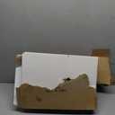 RLAVBL 10x7x5 Shipping Boxes Set of 30, White Corrugated Cardboard Box for Packing, Mailing, Business