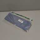 VANRA 1 Piece PU Leather Envelope File Folders A4 Paper Document Filing Envelope Document Organizer Leather Portfolio Folder Holder with Magnetic Closure (Blue)