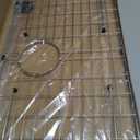 Sink Grid 27-9/16" x 14-9/16" Sink Protector, Rear Drain with Corner Radius 3/16",stainless steel sink grid for sink protectors