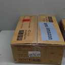 Dolavast Ceiling Fans with Lights, 42 Inch Low Profile Ceiling Fan with Light and Remote Control, Flush Mount, Reversible, 3CCT, Dimmable LED, Quiet, White Ceiling Fan for Bedroom, Kitchen