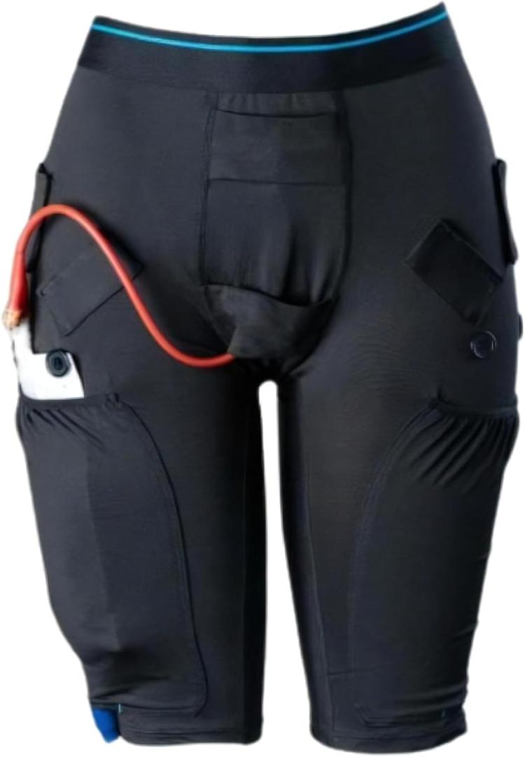 Catheter Leg Bag Underwear - Leg Bag Holder for Men & Women| Medicare Approved (Black, X-Large, 1, Count)