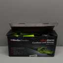 Mueller UltraStorm Leaf Blower Cordless Electric, 140 MPH 20 V Powerful Motor with 2 Batteries and Charger, 2 Speed Levels, 1hr Charge, Lightweight, Blowers for Lawn Care, Blower for Snow (Green)