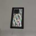 Cocomii Rectangle Case for iPhone 15 Pro, Compatible with MagSafe, Natural Real Mother of Pearl