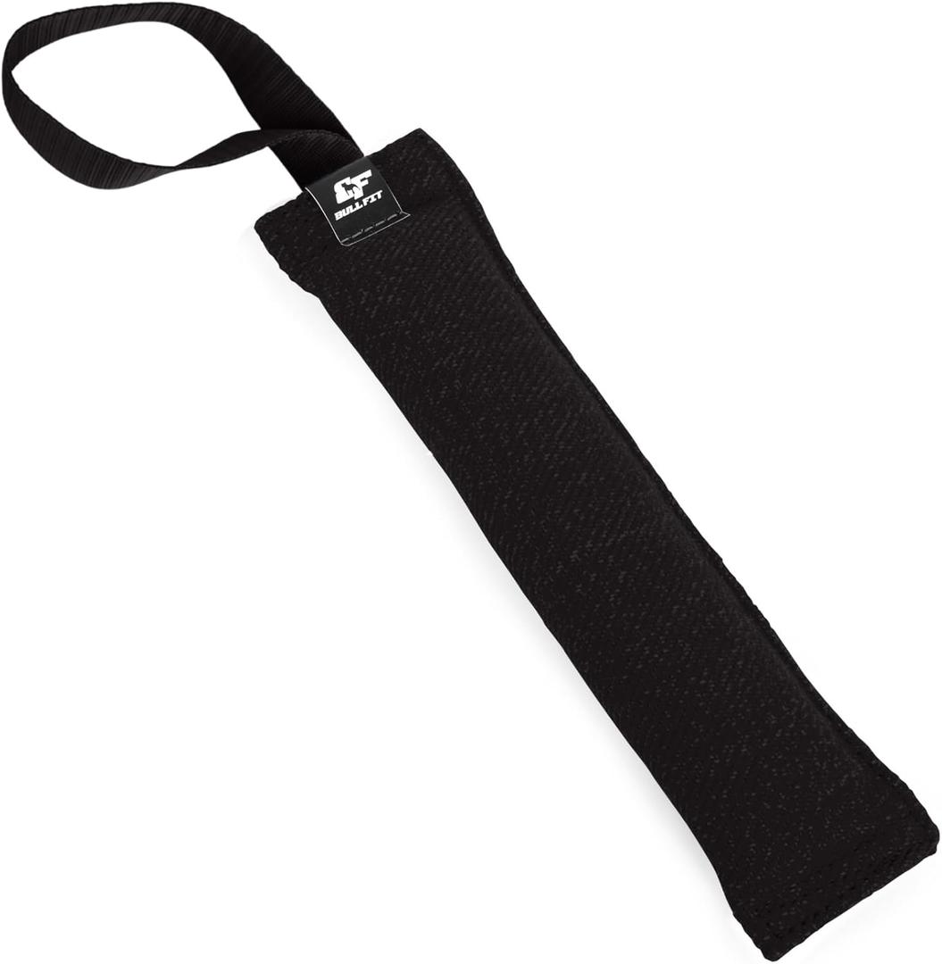 Dog Bite Tug Toy - Made of Durable & Tear-Resistant French Linen - Perfect for Tug of War, Fetch & Puppy Training - Ideal for Medium to Large Dogs - Tough Pull Toy with Strong Handle & Stitching