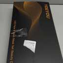 LED Face & Neck Beauty Mask, Red Light Therapy for Face & Neck, 4 Light Modes, Soft Silicone, 348 LEDs, Rechargeable Remote with Timer, Portable Cosmetic Skin Care Device for At-Home Glow