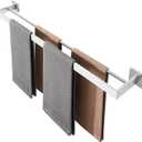 Alise Double Towel Bar, 32" SUS304 Stainless Steel Towel Racks for Bathroom, Long Bathroom Towel Rack Wall Mounted, Heavy Duty Towel Holder, Brushed Nickel