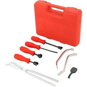 8PCS Drum Brake Tool Kit | Brake Spoon Set with Drum Brake Spring Pliers, Drum Brake Spring Tool Drum Brake Adjusting Tool Brake Drum Tool Kit Brake Spring Installer Remover Plier Tools Set