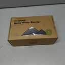 KeaBabies Baby Wrap Carrier - All in 1 Original Baby Carrier Newborn to Toddler Sling, Easy to Wear, Hands Free Bonding, Lightweight, Breathable Infant Wraps (Copper Gray) (One Size (Pack of 1))