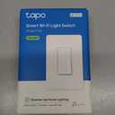TP-Link Tapo Matter Smart Light Switch: Voice Control w/Siri, Alexa & Google Assistant | UL Certified | Timer & Schedule | Easy Guided Install | Neutral Wire Required | Single Pole | Tapo S505 (1-Pack)