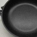 ESLITE LIFE Nonstick Ceramic Frying Pan Skillet with Lid, Non-Toxic Egg Omelette Kitchen Cooking Pans Compatible with All Stovetops (Gas, Electric & Induction), PTFE & PFOA Free (Black, 11" w/Lid)