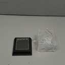 Golf Ball Display Case with Light, UV Protected Clear Acrylic Cube with Wood Base, Sports Memorabilia Display Holder for Single Ball Souvenir Golf Ball Collections (Golfball Box+LED)