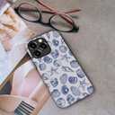 DAIZAG Case Compatible with for iPhone 11 Pro,Cute Blue Seashell Phone Case for iPhone 11 Pro for Girl Women Boy Men
