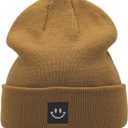55cube Unisex Winter Beanie Hats Warm Thick Knit Cuffed Skull Caps
