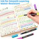 Guangna Highlighters, 6pcs, Chisel Tip, Pastel Colors, Aesthetic Quick Dry for Bible Jounaling Planner Books Notes Teacher Office Supplies (Morandi Colors)