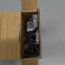 Wanbasion Black Steak Knives Set, Steak Knife Set Dishwasher Safe, Sharp Steak Knives Set for Kitchen with Ergonomic Handles, Black