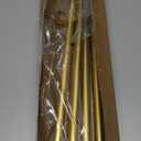 Curtain Rods for windows 28-78 inch, 5/8 inch Decorative Gold Splicing Heavy Duty Metal Curtain Rod set with Brackets