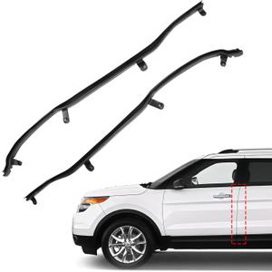 Weather Strip for Door Seal Stripping Compatible with Ford Explorer 2011 2012 2013 2014 2015 2016 2017 2018 2019 BB5Z7825324B BB5Z7825325B