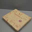 Recipe Binder with Plastic Sleeves, Full Page Cards and Dividers, Recipe Binder 8.5x11 3 Ring, Blank Recipe Book Binder to Write in Your Own Recipes (Black Floral)