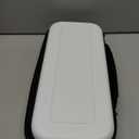 Carry Case designed for Playstation Portal remote player for PS5 Console holds accessories, Travel and Storage Protection for headset charger and more WHITE/BLACK - Easy Clean Case Gift box Edition