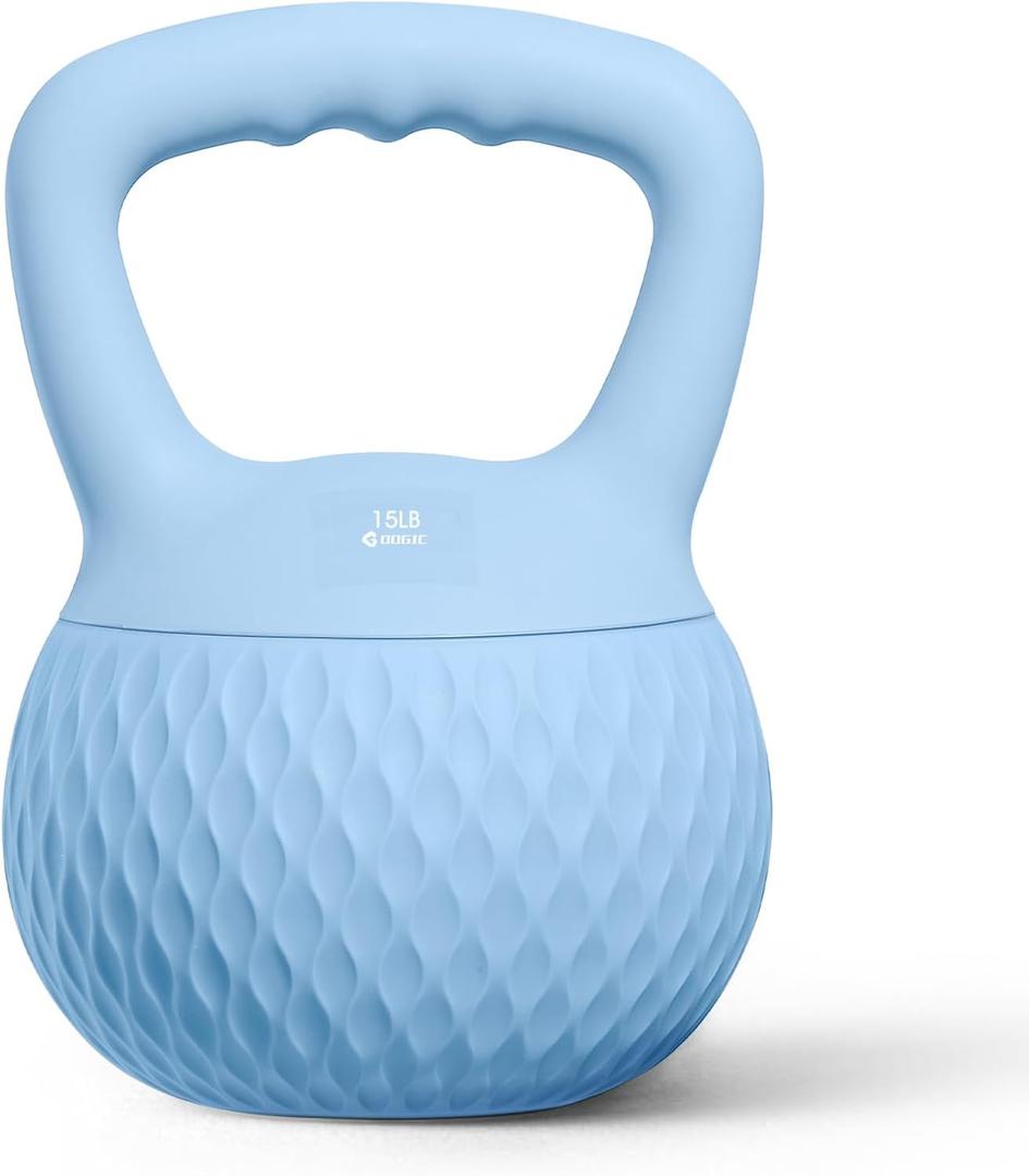 Soft Kettlebell, 15 LB Safe Strength Training Kettlebells for Women