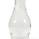 2.625 x 7.5Inch Clear Glass Lamp Chimney for Vintage and Antique Style Fixture Replacement Globes & Shades, Handblown Clear Glass Chimney Lamp Shade for Oil Lamps Wall Lamps Home Decor