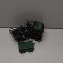 Minetom Christmas Cluster Lights Battery Operated, 2 Pack 10Ft 120 LED Christmas Tree Lights Firecracker String Lights Waterproof Twinkle Lights for Wreath Xmas Tree Decorations, Red Green White