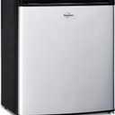 Koolatron 12V / 110V Refrigerator - Mini Fridge With Freezer For Trucks, Cool Storage For Kitchen, Bedroom, Office, Dorms, Compact Free Standing, Neveras Pequeñpara, 1.7 Cubic Feet Capacity, White