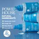 Luseta Hyaluronic Acid Moisturizing Hair Serum for Dry and Damaged Hair, Hair Oil Serum for Women Infused with Avocado Argan Oil and Shea Butter 3.38oz