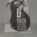 Benehair Clip on Bangs for Women Human Hair, Fake Bangs Clip Human hair, Middle Part Clip in Hair Extensions Hair Pieces with Temples for Daily Wear (Dark Brown)