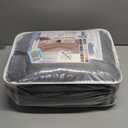 YUEVELLA Waterproof L Shaped Couch Cover for Sectional Sofa Velvet Quilted Corner Sofa Cover L Shape Furniture Protector Slipcover Set with Non Slip Straps for Pets Dogs Kids (X-Large, Dark Grey)