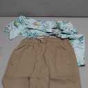 Tommy Bahama Boys Hawaiian Button Down Short Sleeve Shirt & Elastic Waist Shorts Set, Casual 2-Piece Summer Outfit for Kids, Size 8